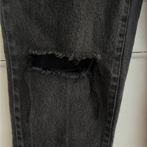 PacSun Black Distressed Dad Jeans - Picture 2 of 13